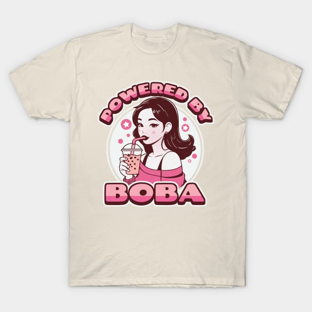 Powered By Boba T-Shirt by Issho Ni